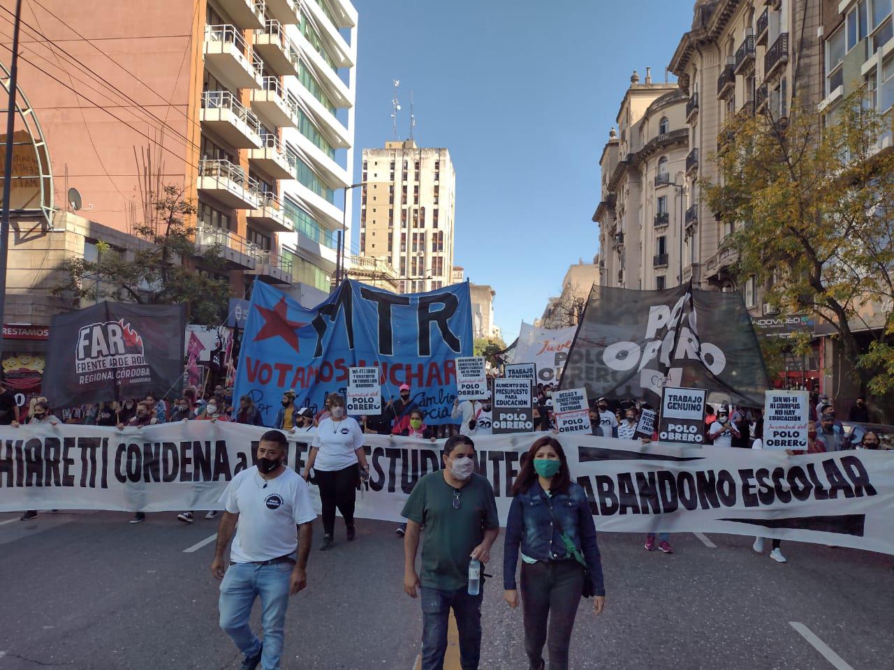 Marcha por la educación organizaciones sociales by LNM
