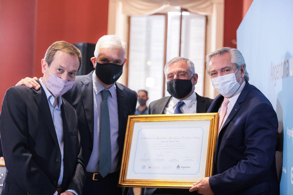 Alberto Fernández Gustavo Beliz empresarios vitivinícolas