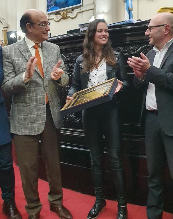 Homenaje Bonsegundo en la Legislatura LNM