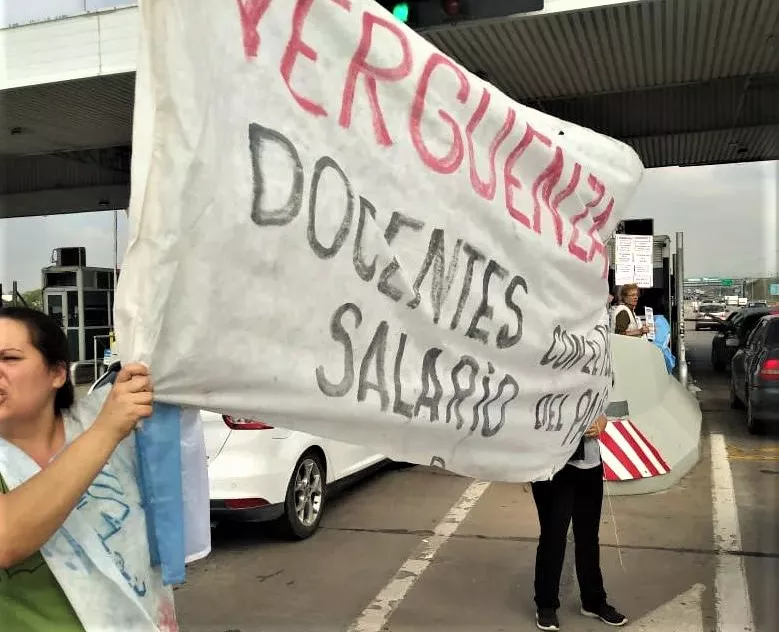 Protesta de Docentes en Lucha 02