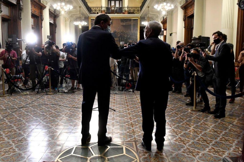 Massa y Alvaro Gonzalez tras el aislamiento de Massa desde atrás