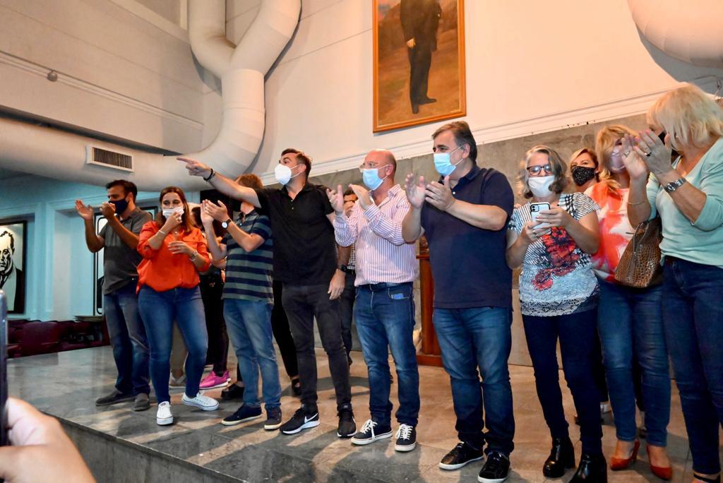Convergencia celebra en la casa radical