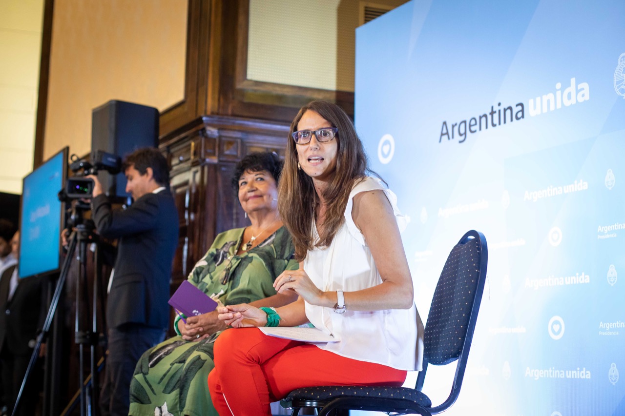 Gomez Alcorta y Dora Barrancos by Presidencia