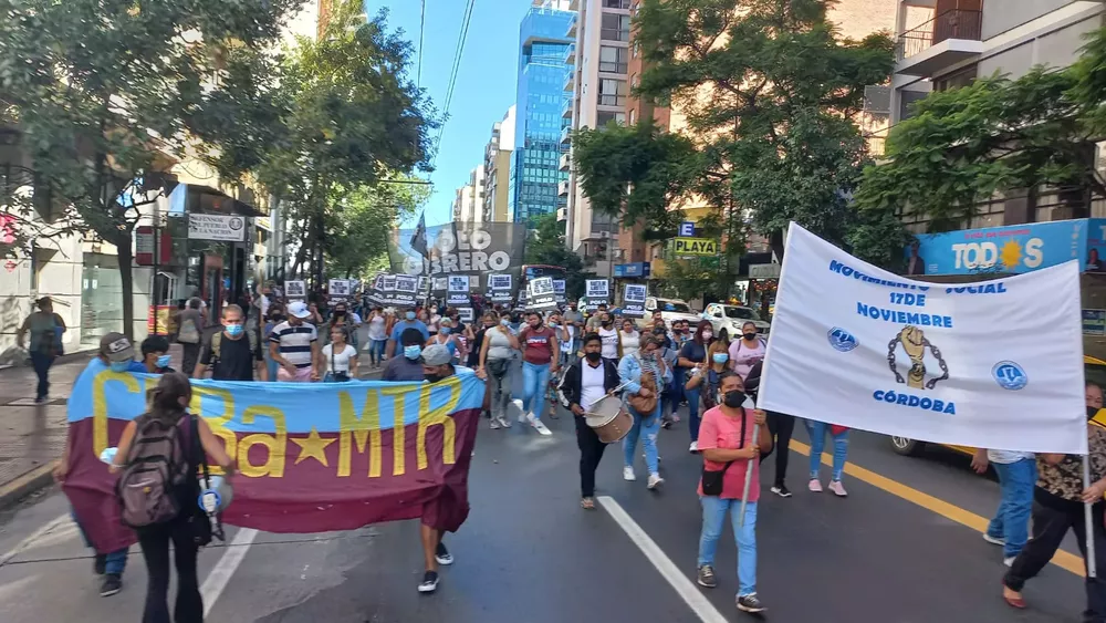Protesta frente a la Casa de Jujuy 03