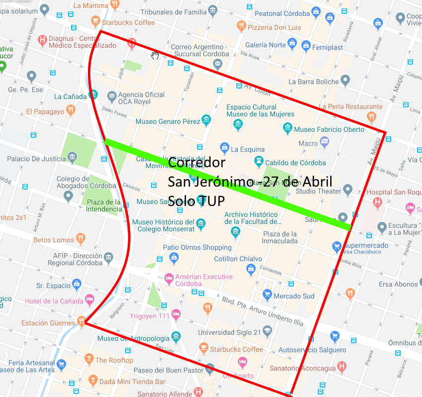 Nuevos recorridos colectivos CILE 2019
