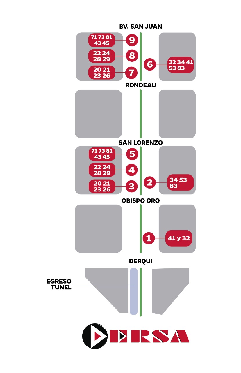 paradas tunel Plaza España