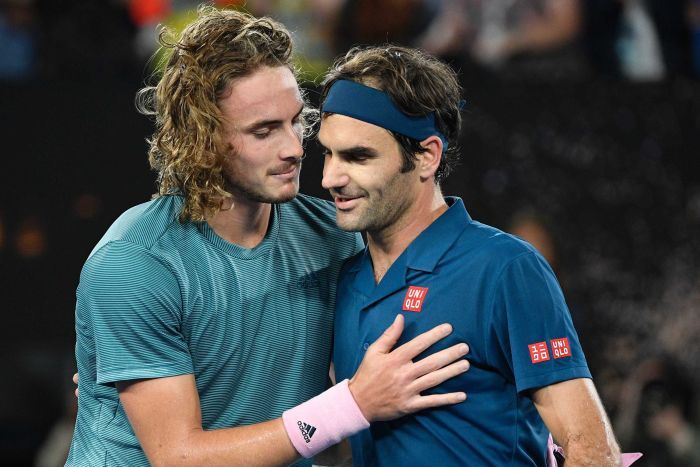 Stefanos Tsitsipas Federer 1