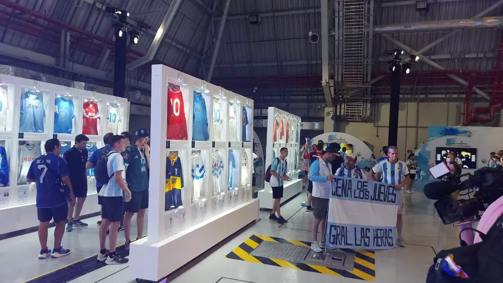 fan fest Maradona en qatar by jelic