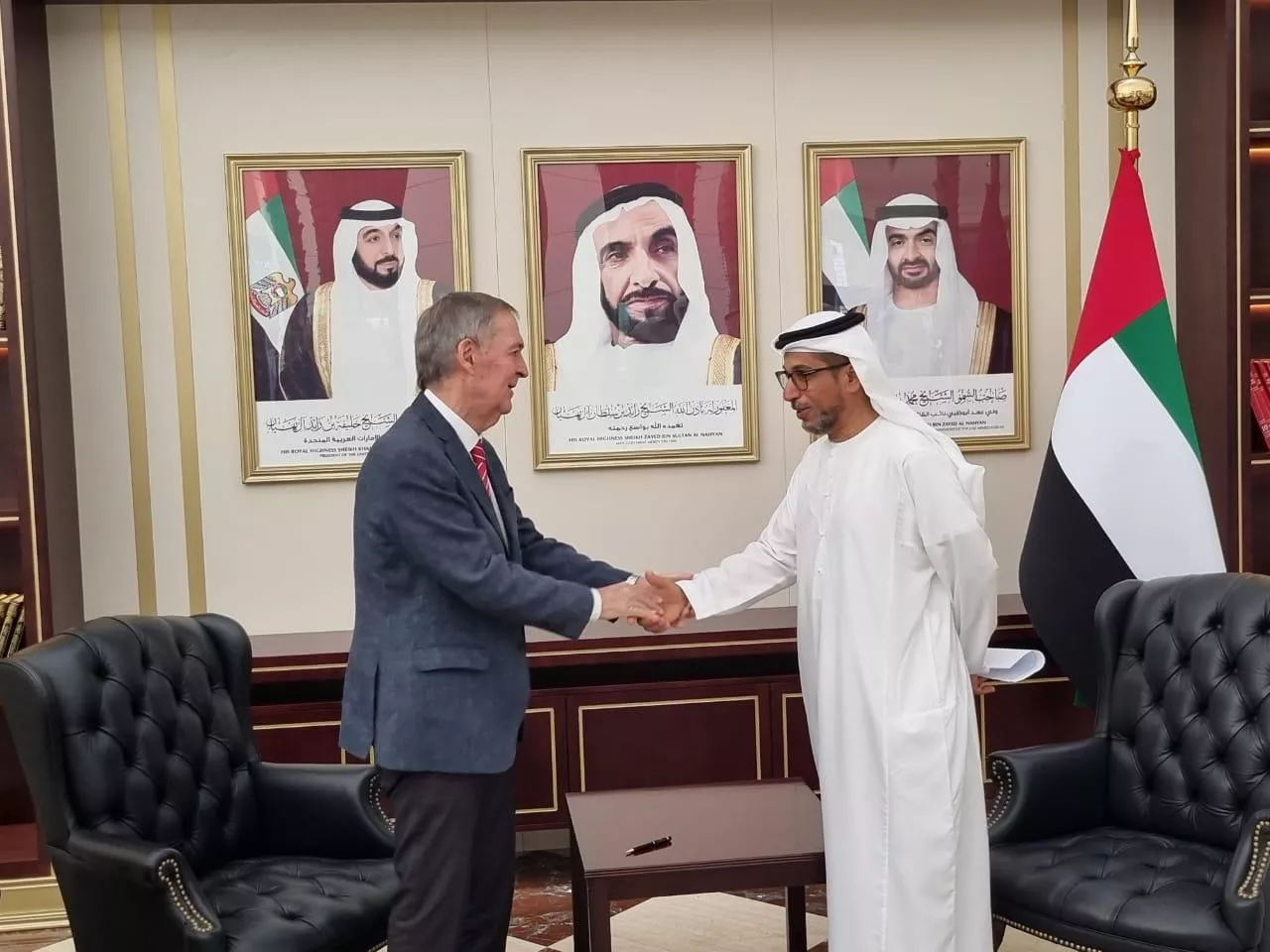 Schiaretti en Emiratos Árabes