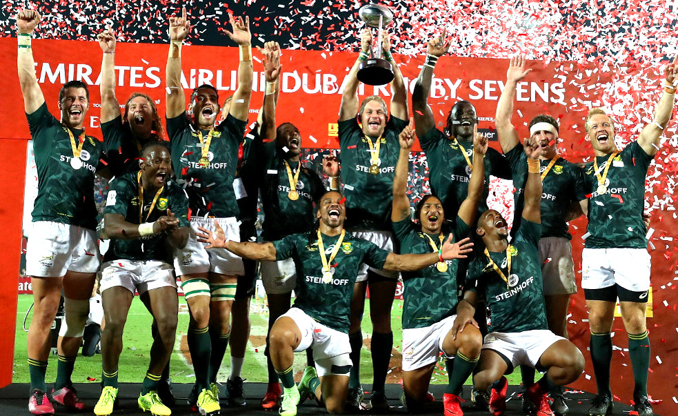 Los Blitzboks Sudafricanos campeones del Seven de Dubai
