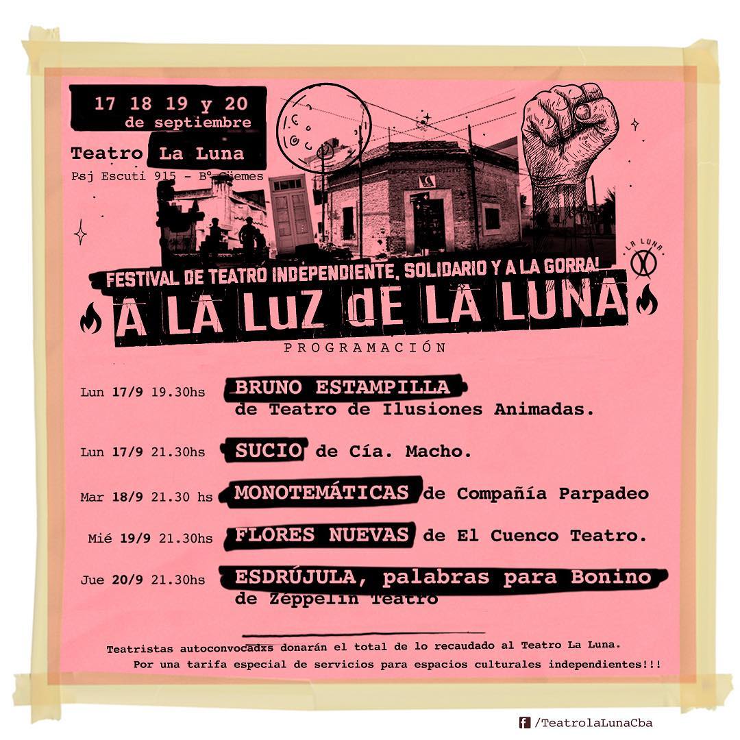 Festival solidario en Teatro La Luna 