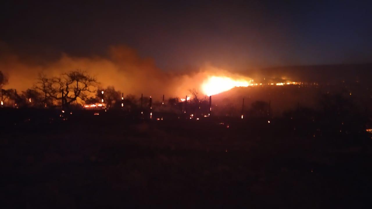incendio punilla by Federación de Bomberos Voluntarios de Córdoba