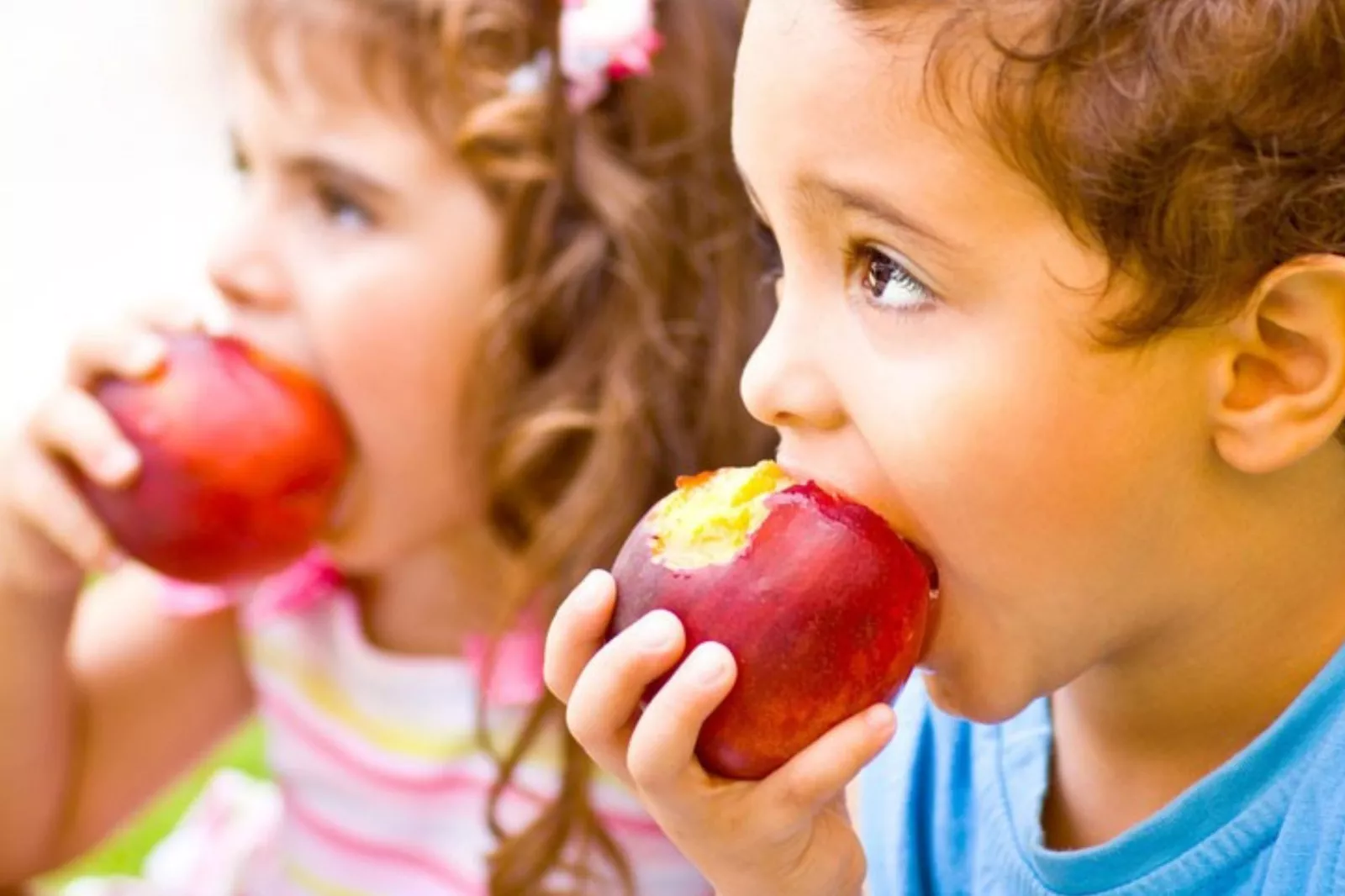 Children and teens consume only 20% of the recommended fruits and vegetables