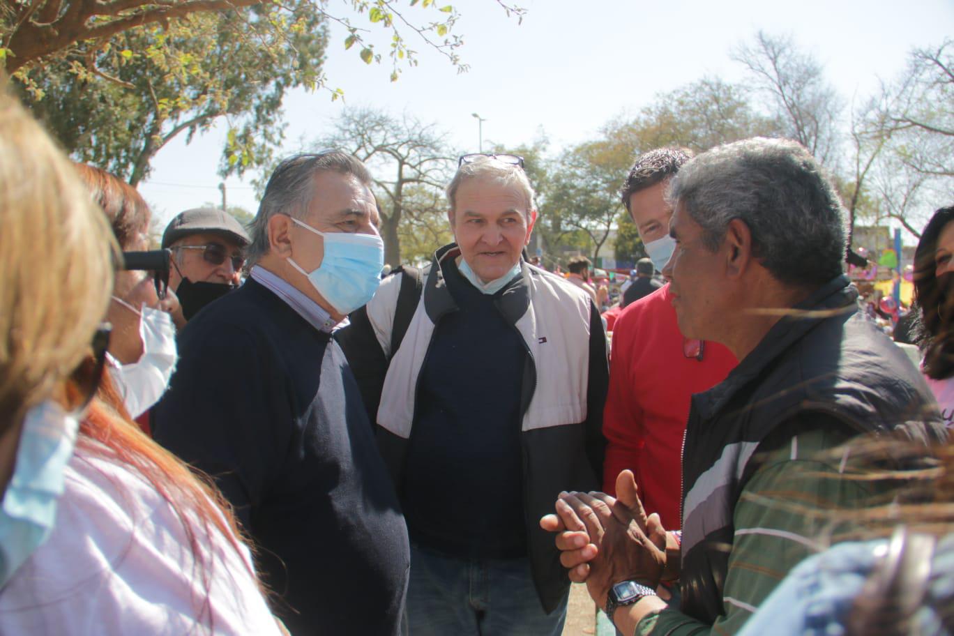 Mario Negri en Villa El Libertador: "Vamos a rescatar a la clase media"