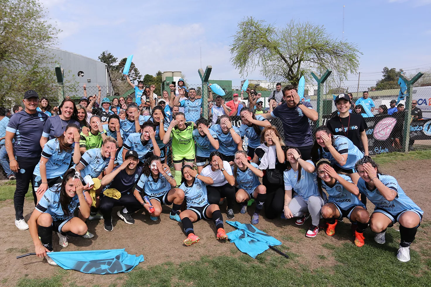 El Belgrano femenino, también, podrían ascender a Primera el domingo