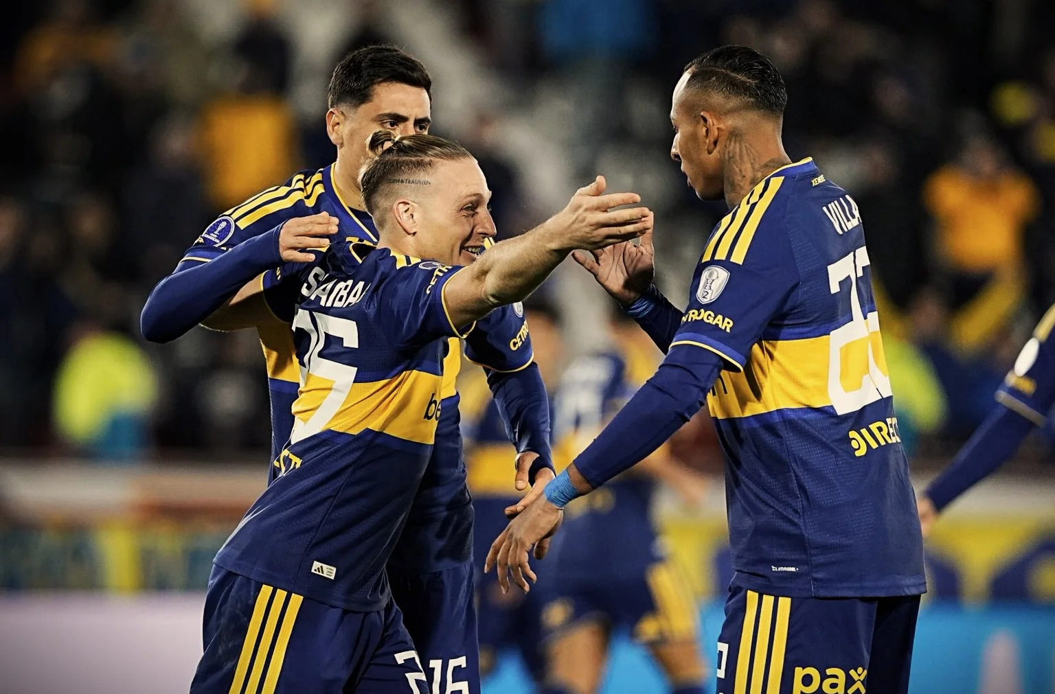Boca venció 3 a 1 a Recoleta de Paraguay por los octavos de final de la Sudamericana thumbnail