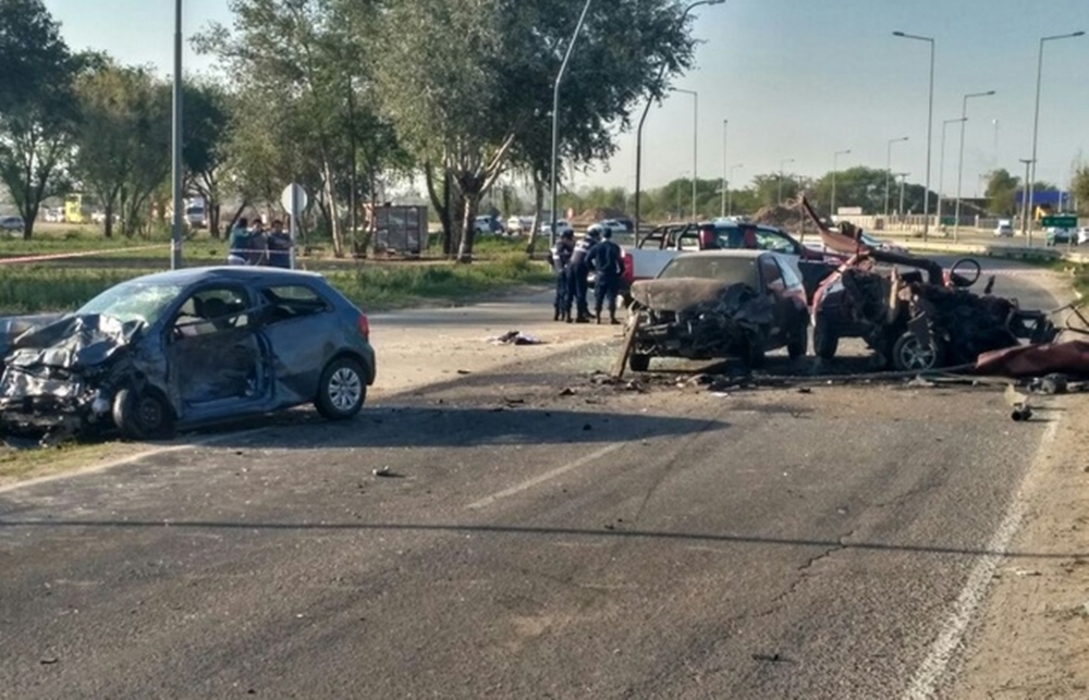 Un muerto tras el choque cuádruple en Córdoba