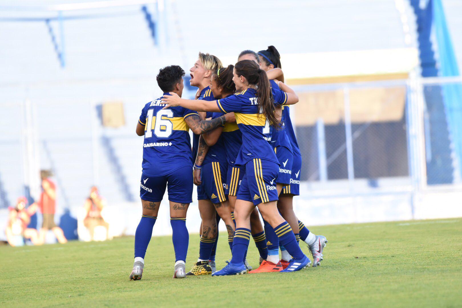 Boca está goleando a River en la final del fútbol femenino de AFA