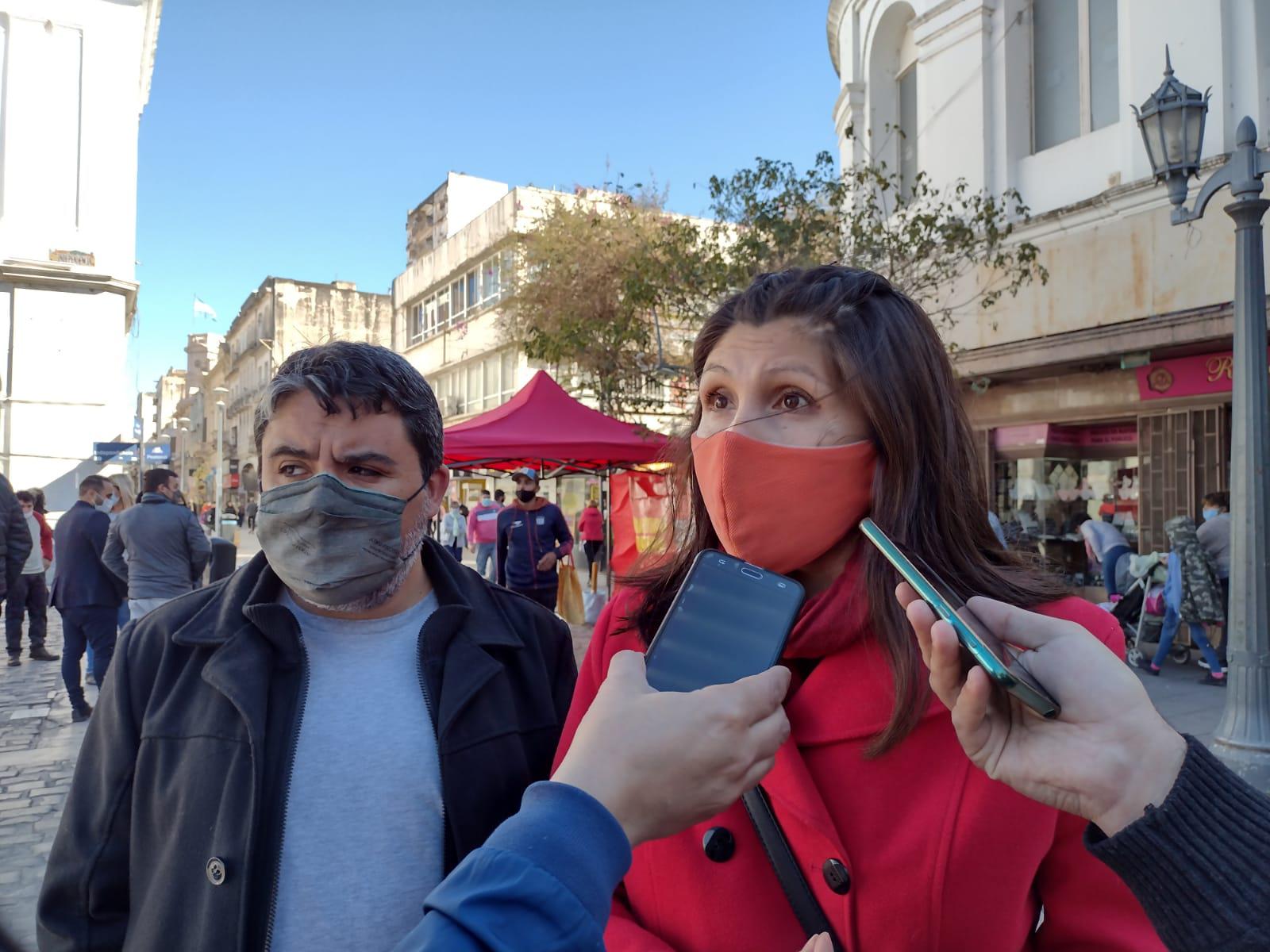 "Ahora nos queda ir a ganar voto a voto", indicó Soledad Díaz García