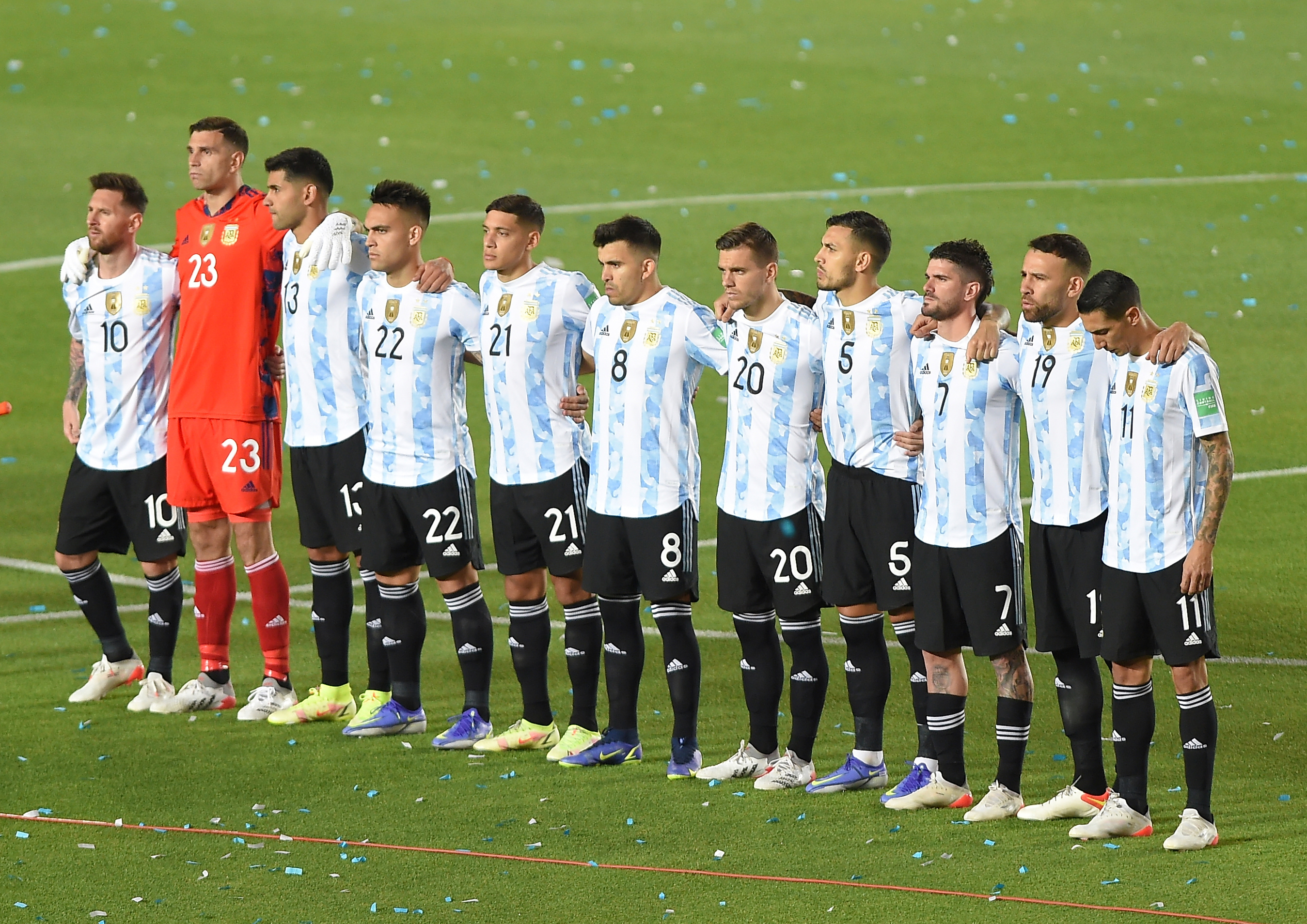 El festejo íntimo de la Selección tras asegurar la clasificación al Mundial