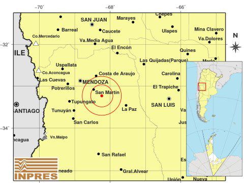 Temblor Mendoza