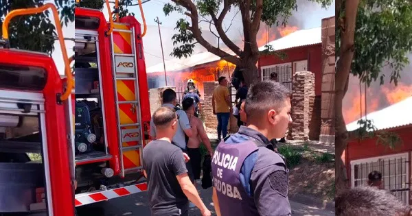 incendio villa maría