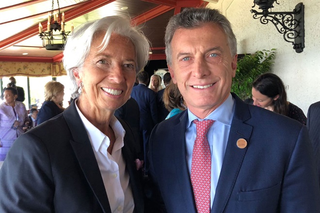 Macri y Lagarde