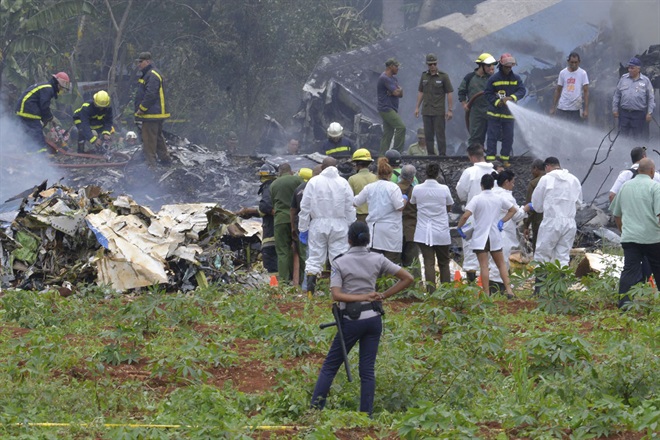 accidente aéreo Cuba