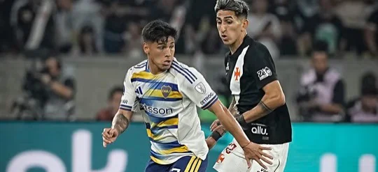 Boca vs Vasco Da gamma