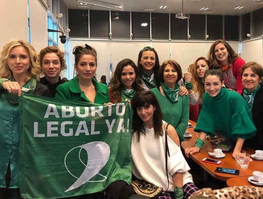 Actrices Argentinas En El Congreso Ni Una Menos Por Aborto Clandestino 8510