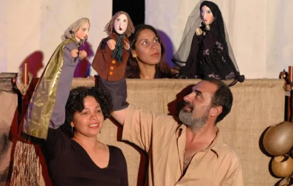 La Pareja, títeres by gentileza
