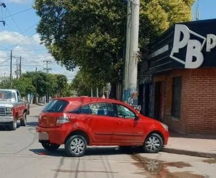 Accidente en barrio Empalme