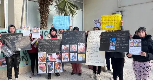 Reclamo por el joven torturado en Villa María (Villa María Vivo)