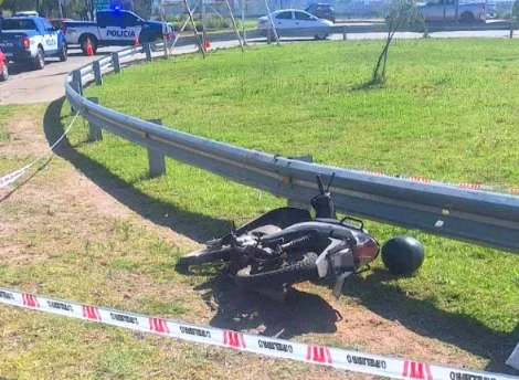 motociclista siniestro fatal