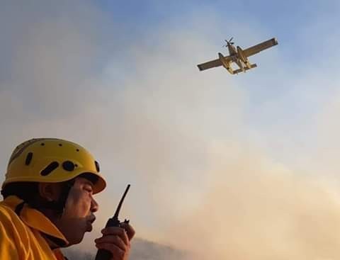 Incendio La CUmbre by gentileza