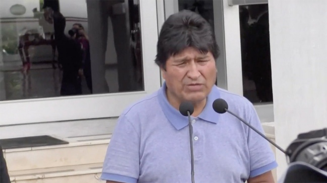 Evo Morales en México by gentileza