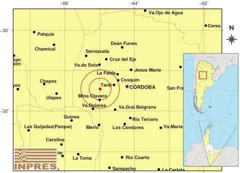 SISMO EN CÓRDOBA