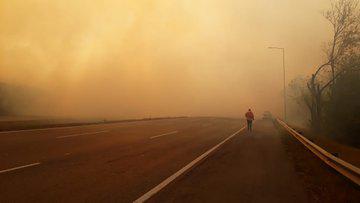 Incendio en malagueño prensa Ministerio de Seguridad