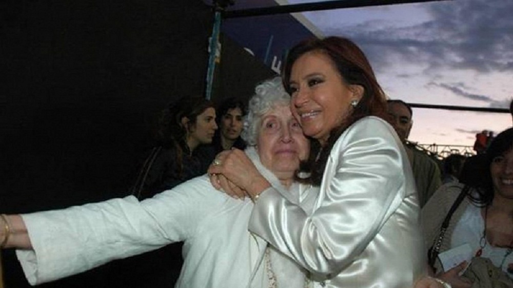 Ofelia Wilhelm madre de Cristina Fernández de Kirchner Foto El Intransigente