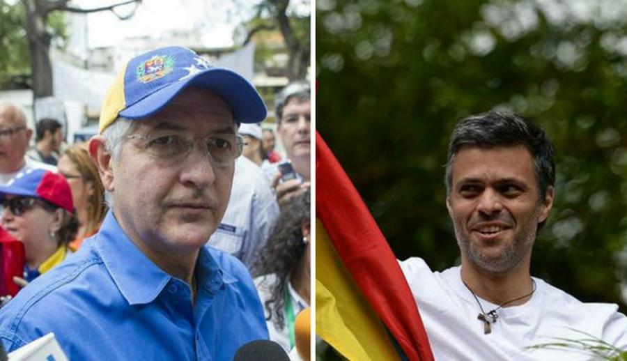 Leopoldo Lopez y Antonio Ledezma