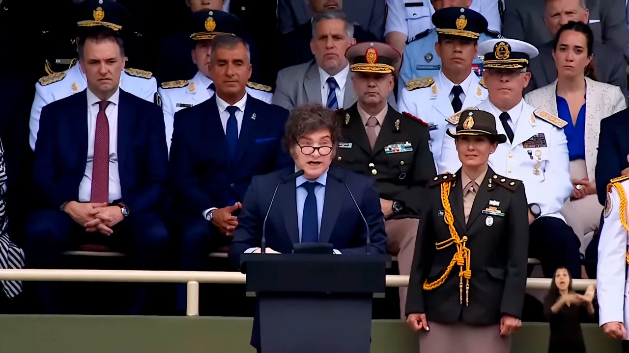 Milei Policía federal by na