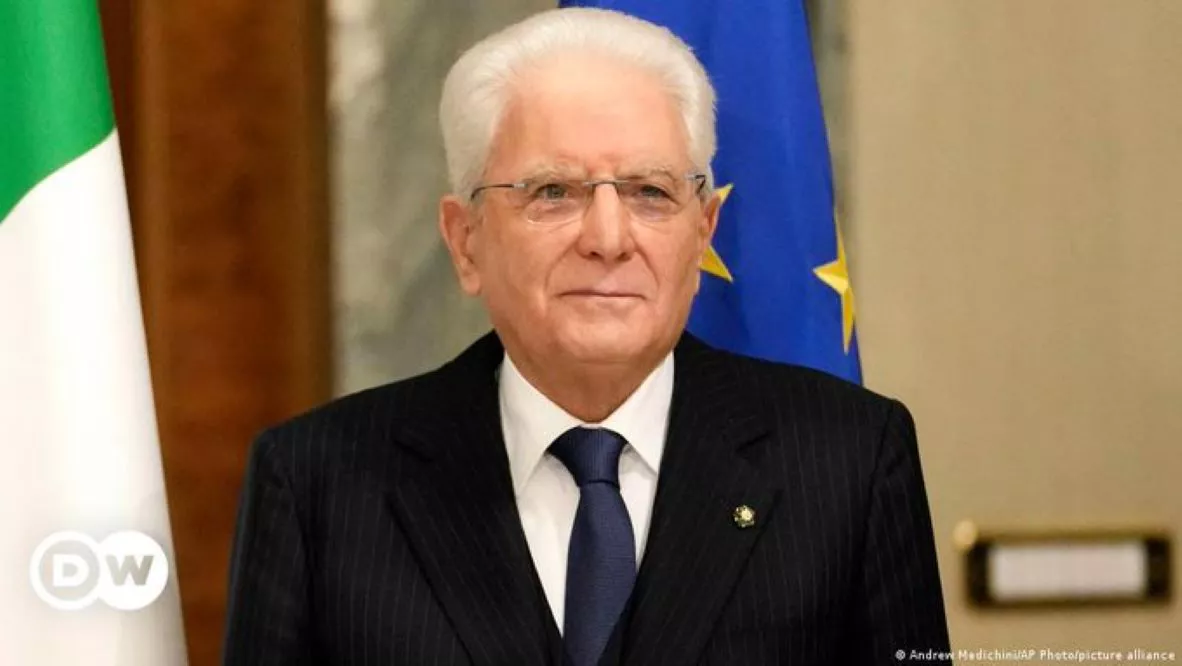 Sergio Mattarella  by Twitter