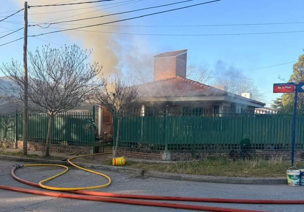 incendio en C Paz Policía de Córdoba