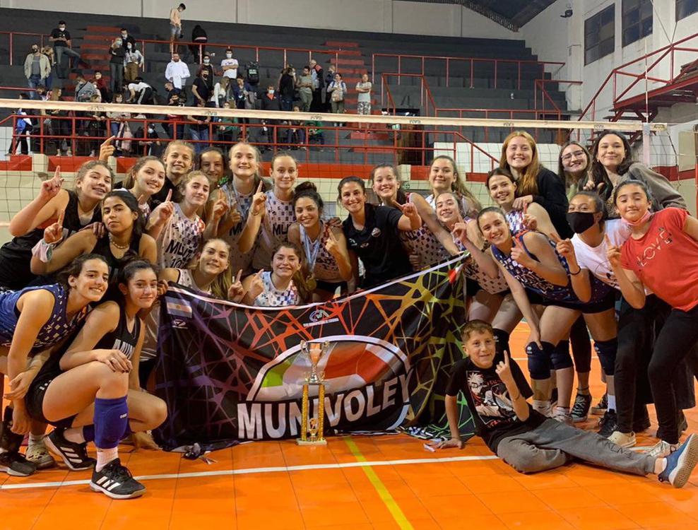Municipal voley campeonas sub-16