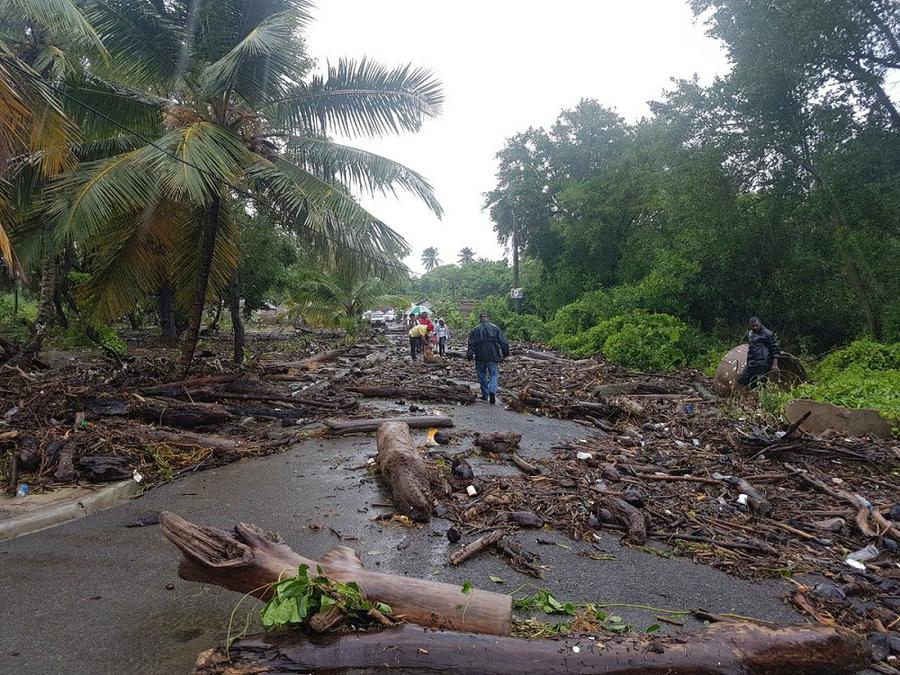 Las imágenes del paso del huracán Irma por las islas del Caribe