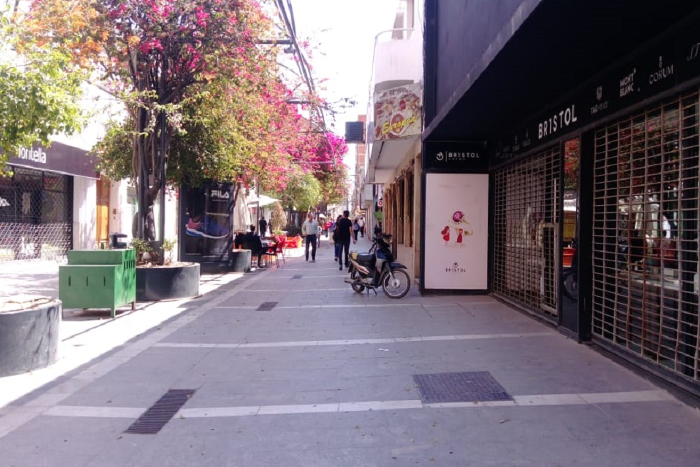 peatonal centro feriado paro by LNM