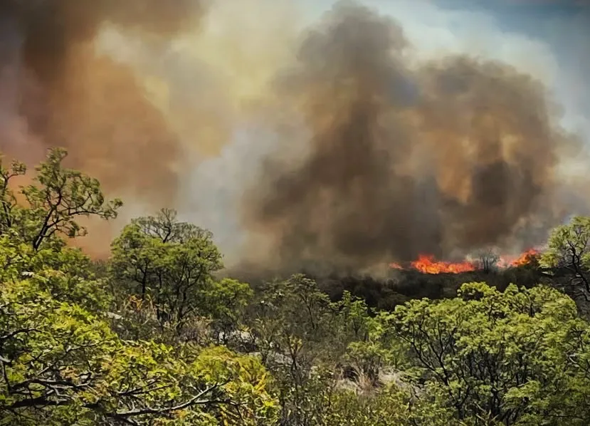 Incendio en Guasapampa (Bomberos de San Marcos Sierras) 02