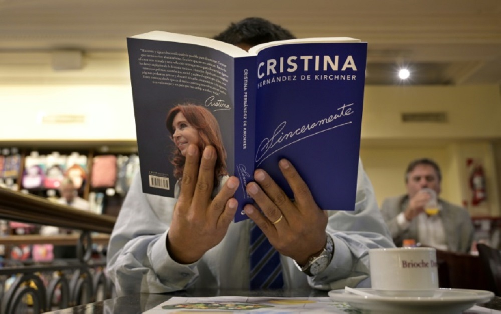 Sinceramente Cristina Fernández AFP