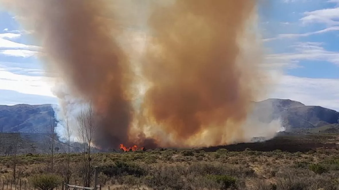 incendio en la cumbre y san clemente