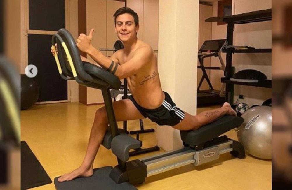 Dybala entrenamiento instagram